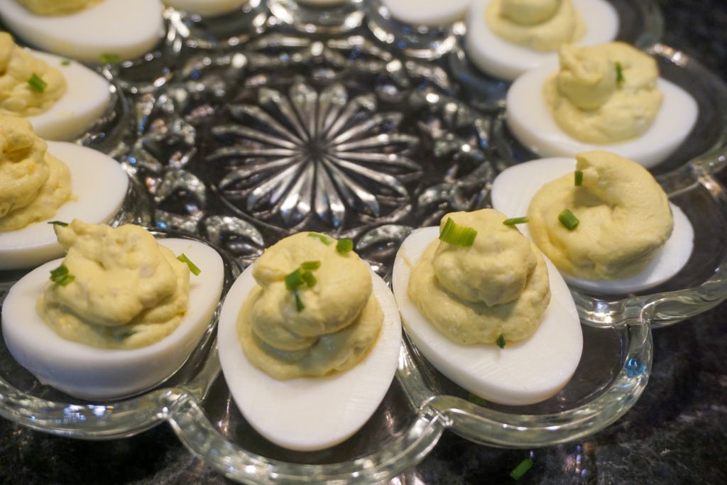 the deviled eggs 