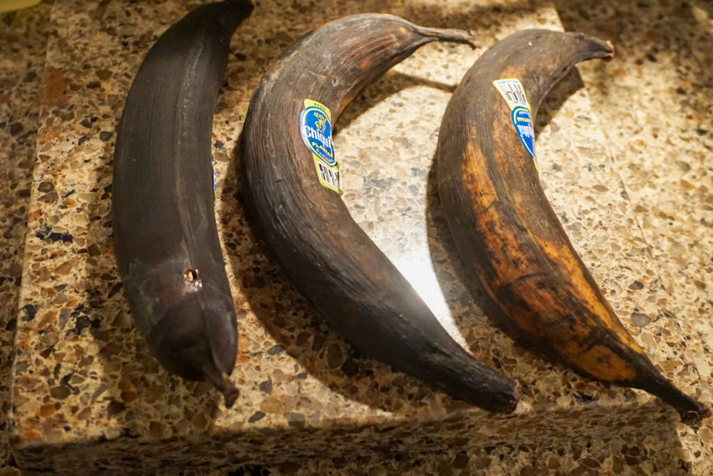 Ripe plantains 