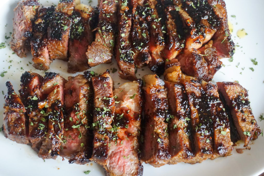 perfectly prepared steak