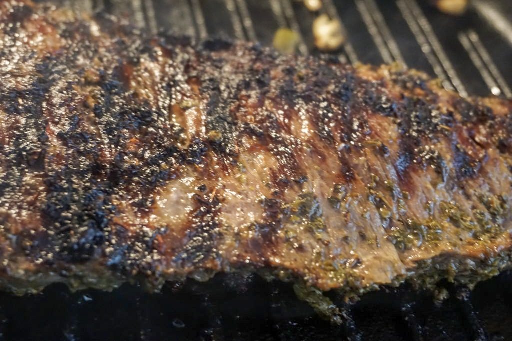 Grilled carne asada 