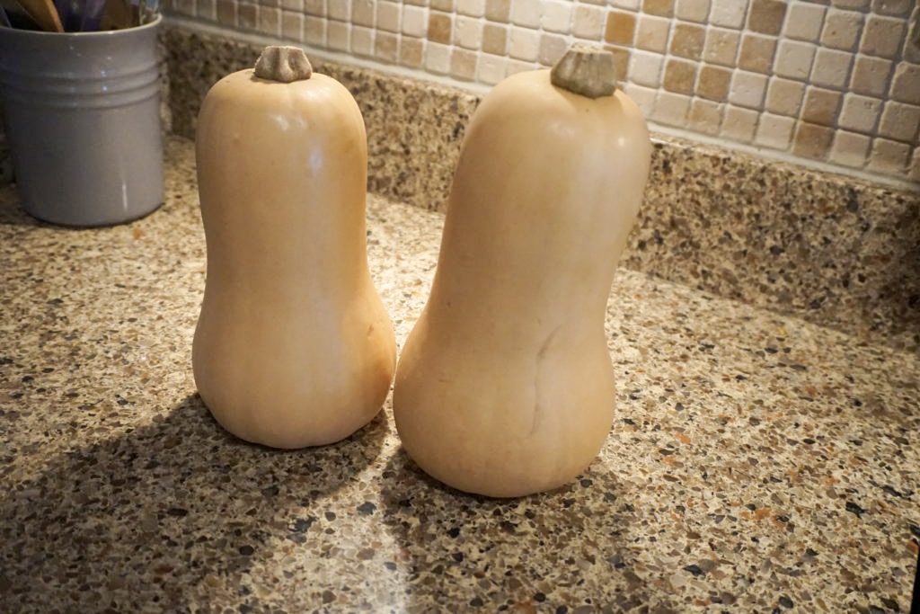 Fresh butternut squash 