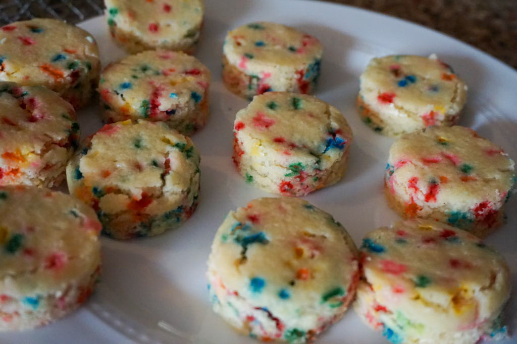 mini funfetti cake 