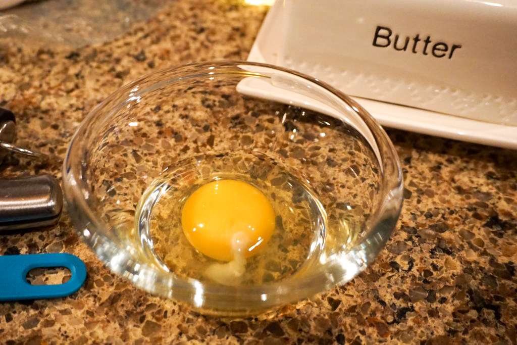 An egg 