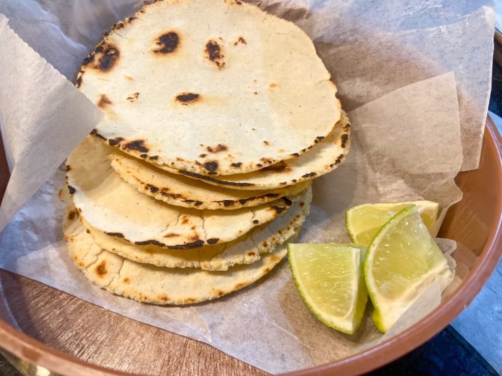 corn tortillas