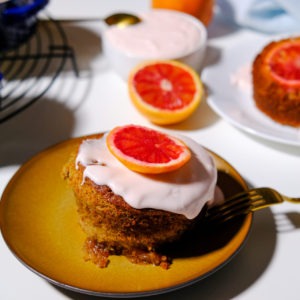 blood orange tea cake