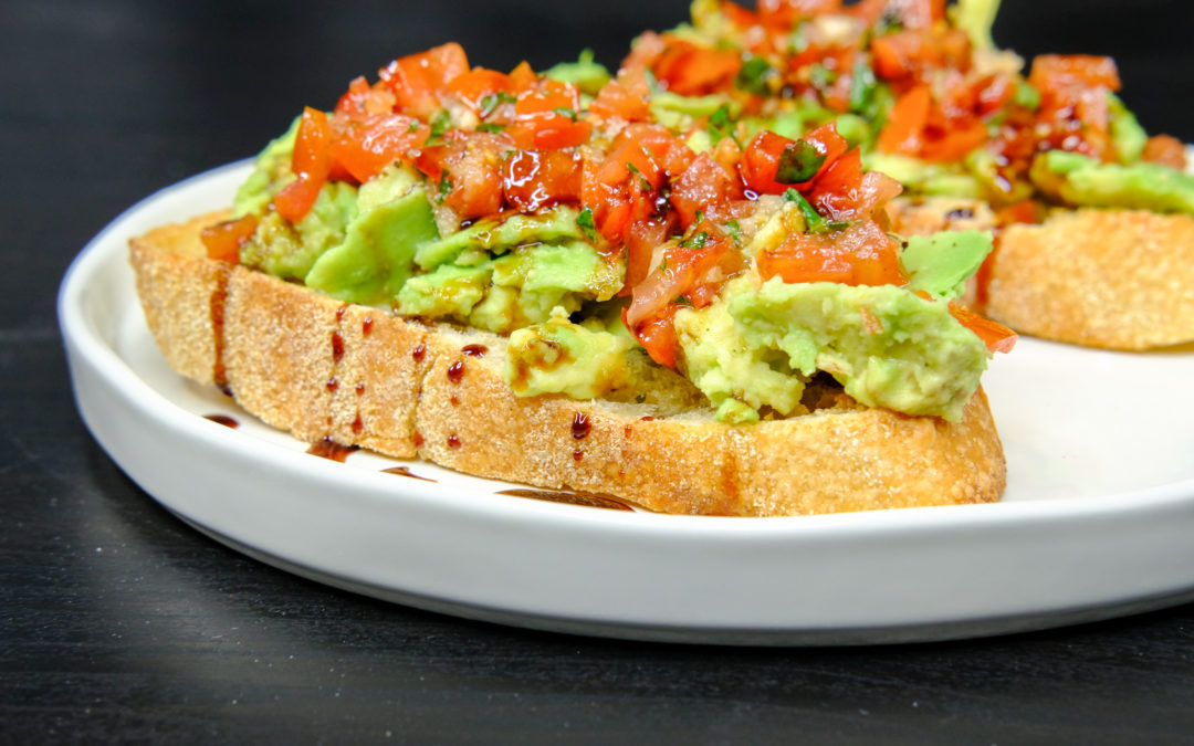 Avocado Tomato Snack Attack