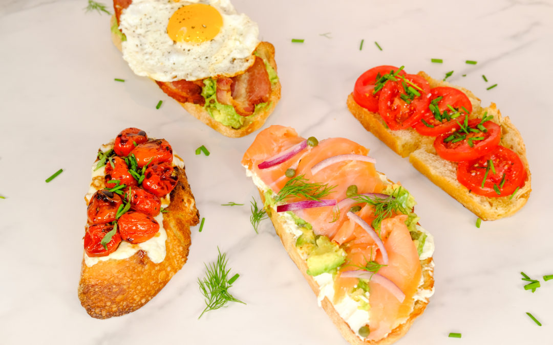 brunch toast 4 ways